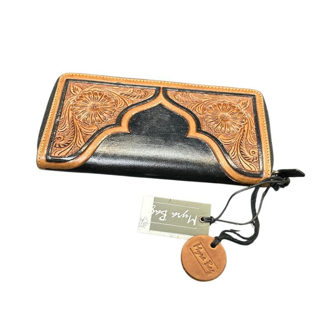 SIT Custom Square Wallet - Handcrafted leather wallet with intricate designs 