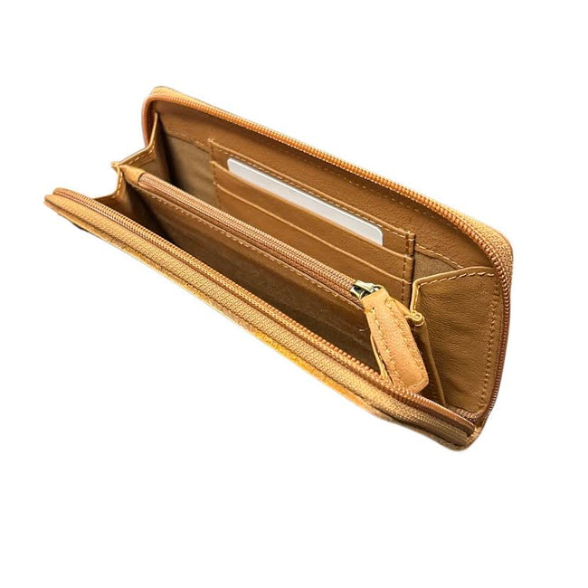 SIT Rainbow Fleur Wallet open to view compartements