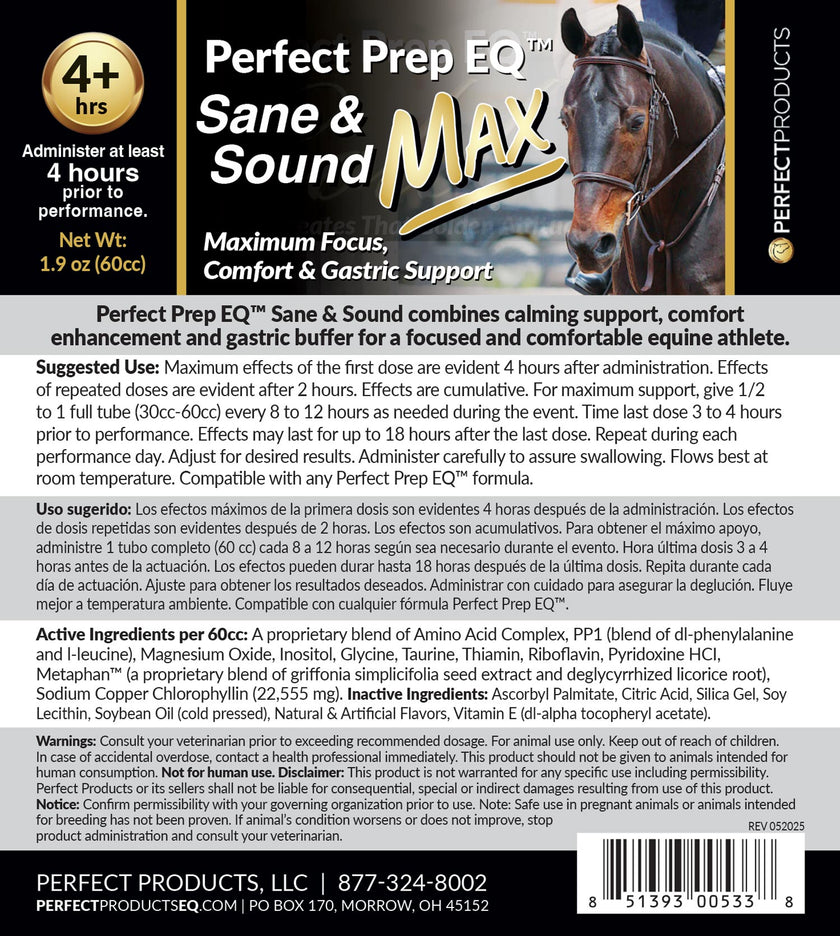 Perfect Prep EQ™ Sane & Sound MAX Calming Paste
