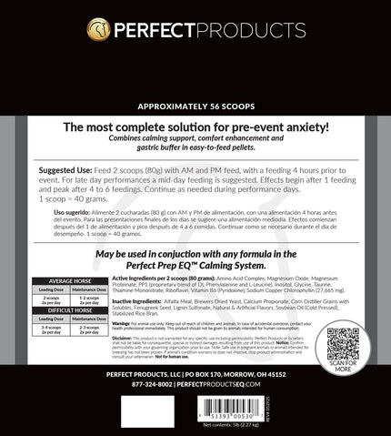 Perfect Prep EQ™ Sane & Sound Calming Pellets