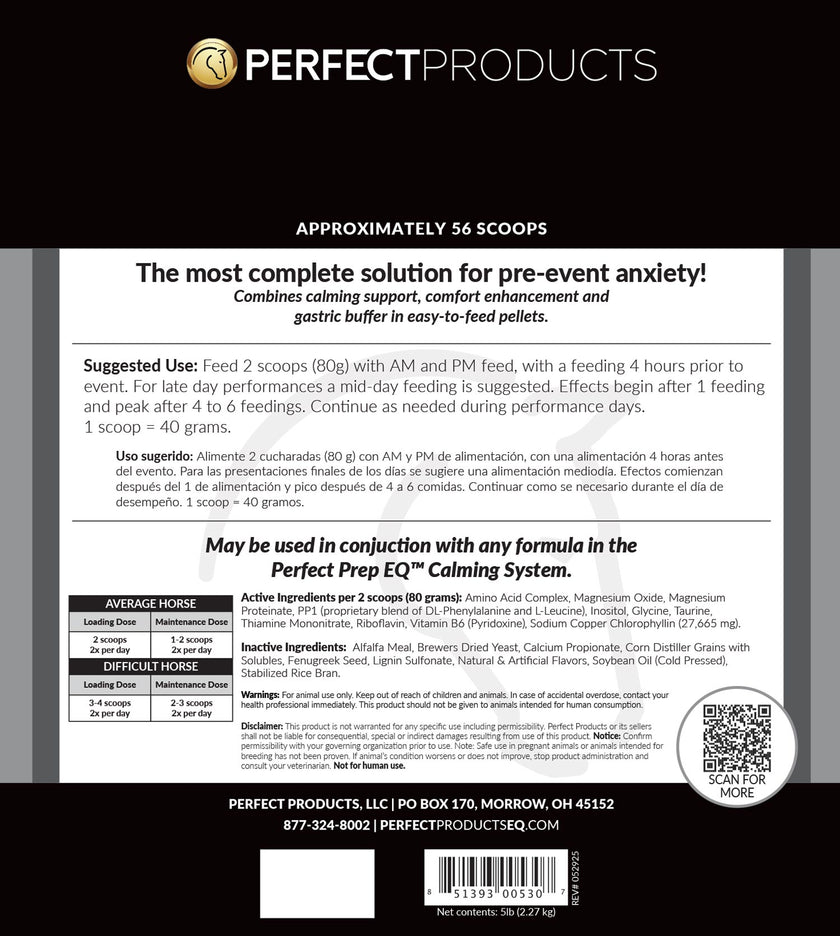 Perfect Prep EQ™ Sane & Sound Calming Pellets