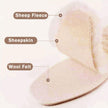 Sheepskin Insoles - 1 Pair Natural 3