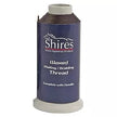 Shires Waxed Braiding Thread w/Needle Brown