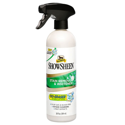 ShowSheen Stain Remover & Whitener for Horses 20 ounce spray bottle 
