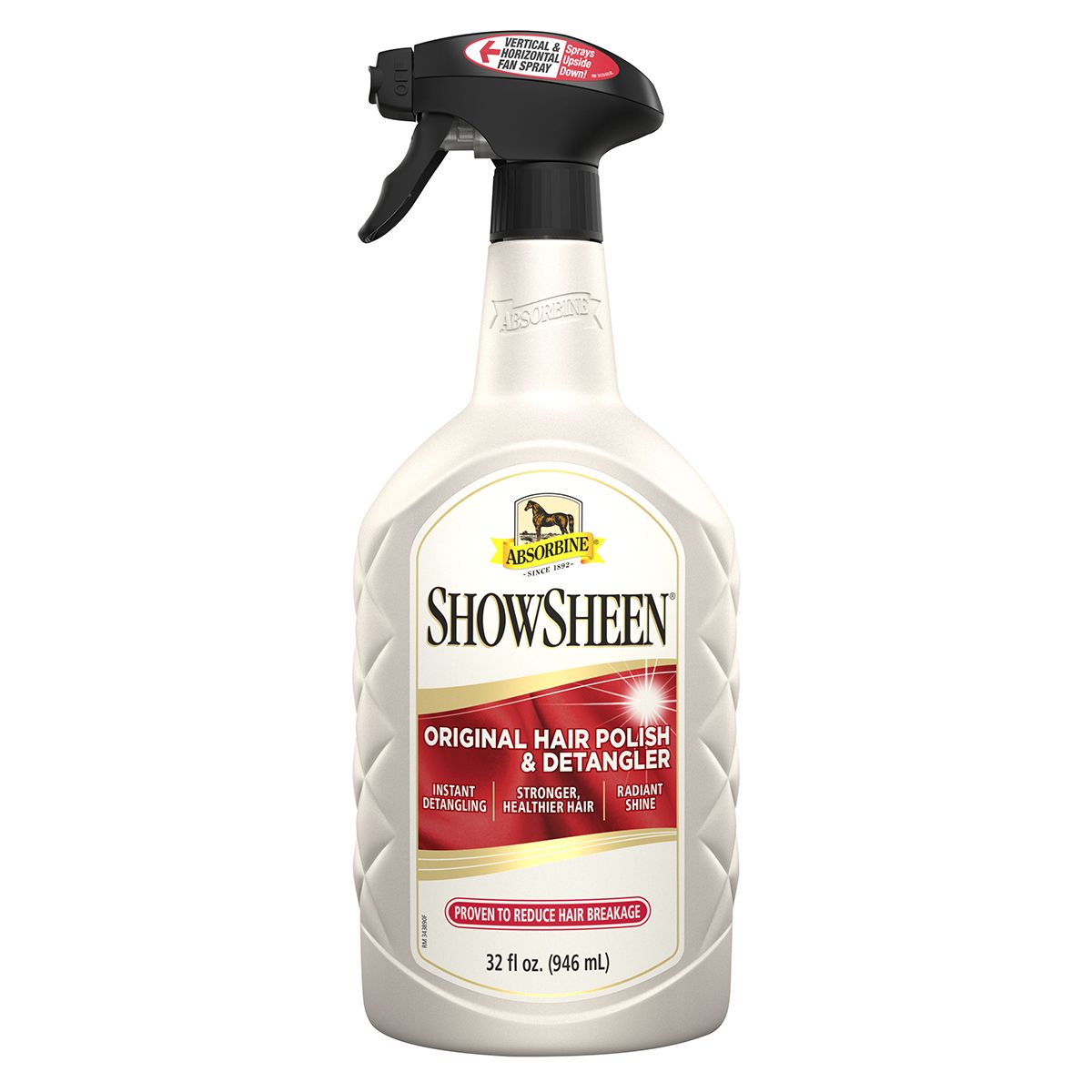 Showsheen® Hair Polish & Detangler 32 ounce spray bottle