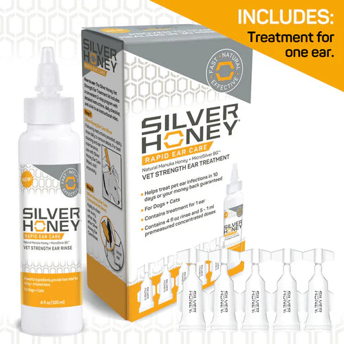 Silver Honey® Rapid Ear Care Vet Strength Ear Treatment Kit