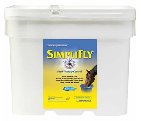 Farnam® SimpliFly Feed-Thru Fly Control with LarvaStop Fly Growth