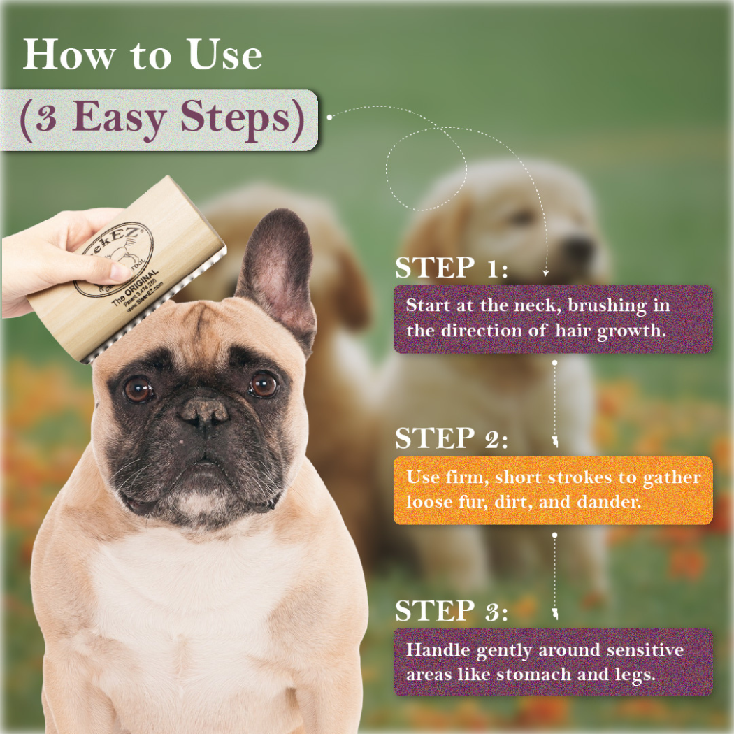 SleekEZ® 5in Shedding and Grooming Brush