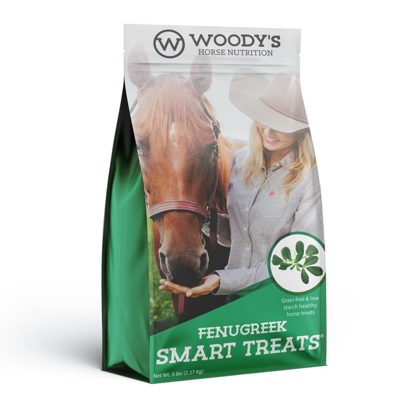 Woody's Smart Treats for Horses 5 pound bag Fenureek