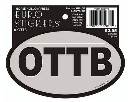 Sticker: OTTB in its package