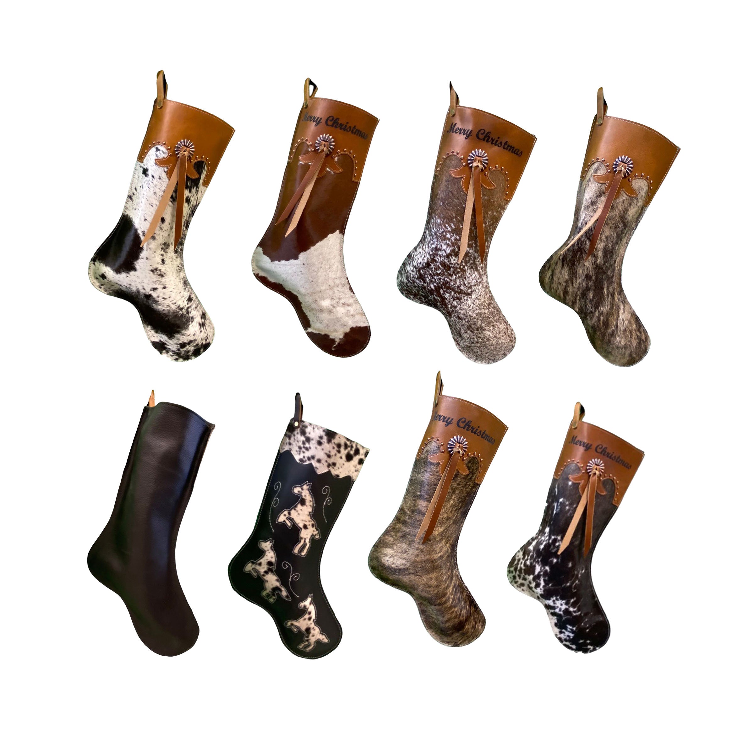 HorseHairz Equestrian Cowhide Stockings