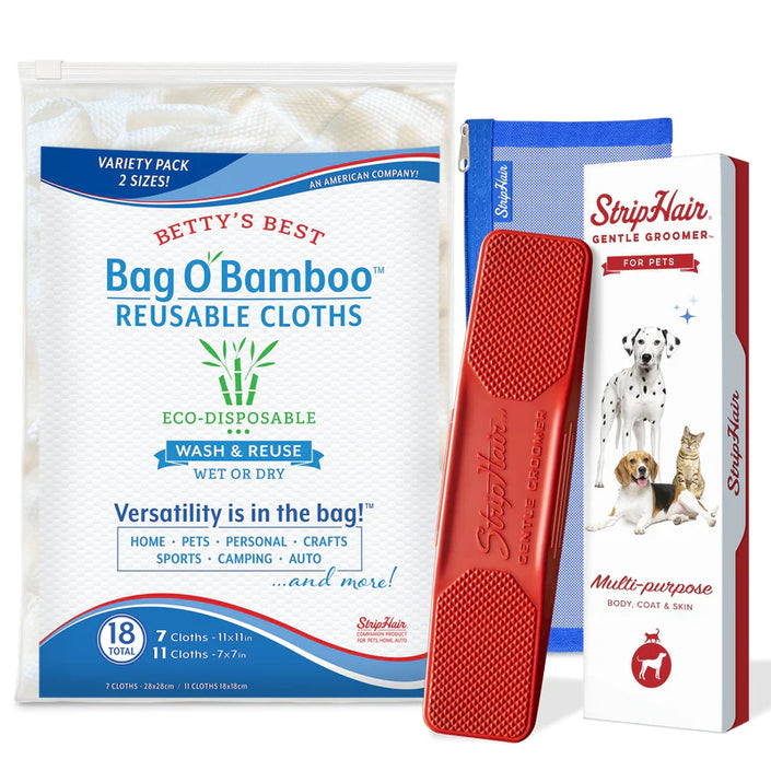 Betty's Best StripHair Pet & Home Bundle 3pc Kit