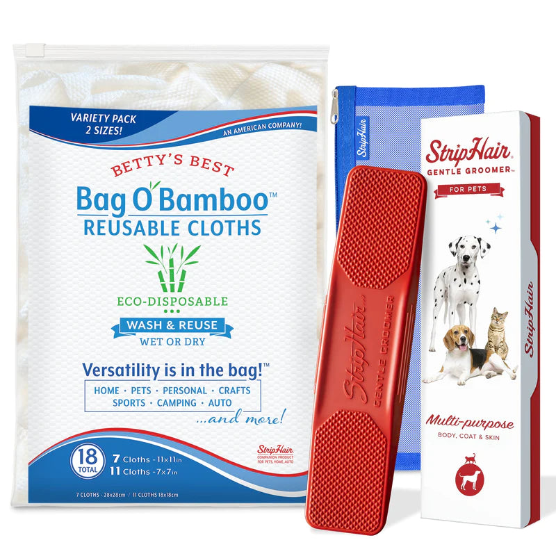 Betty's Best StripHair Pet & Home Bundle 3pc Kit