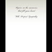 Sympathy Greeting Card - Thinking of You with text 'Rejoice in the memories that fill your heart. With Deepest Sympathy' on a white background.