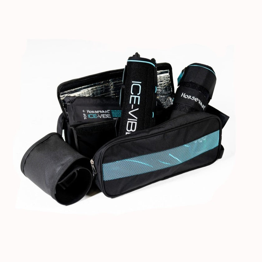 Horseware® Ice-Vibe® Leg Wraps storage bag with cooler compartment