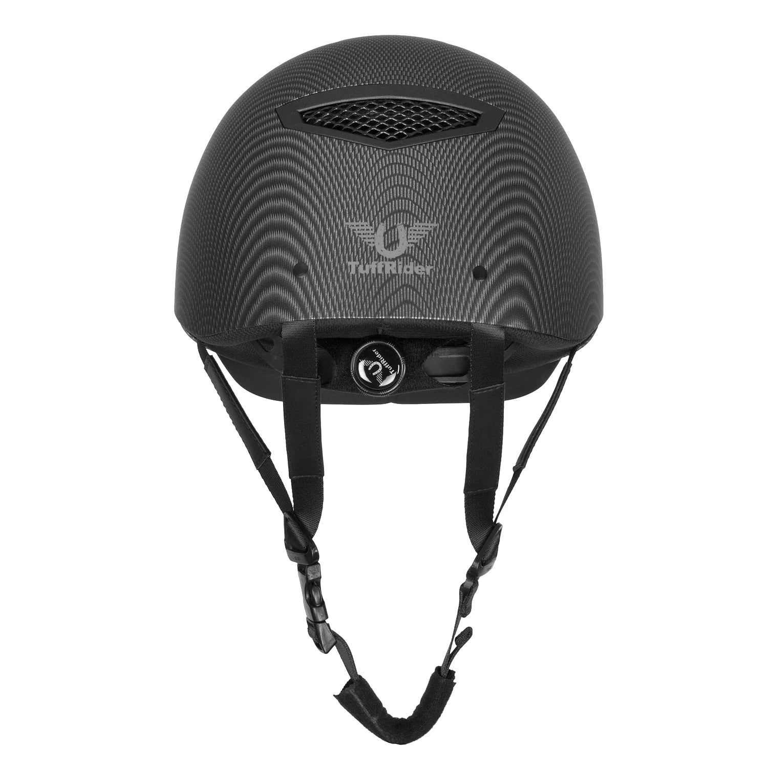 TuffRider® Starter Carbon Fiber Print Helmet