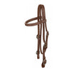 Tabelo Browband Headstall with Buckle Ends Medium Oil leather.
