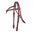 Tabelo® Knotted Brow Headstall - Latigo