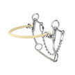 Tabelo Rope Nose Hackamore with stainless steel