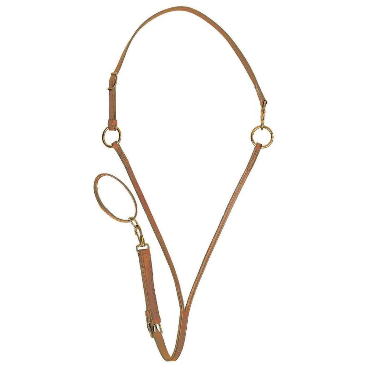 Tory Harness Leather Training Martingale