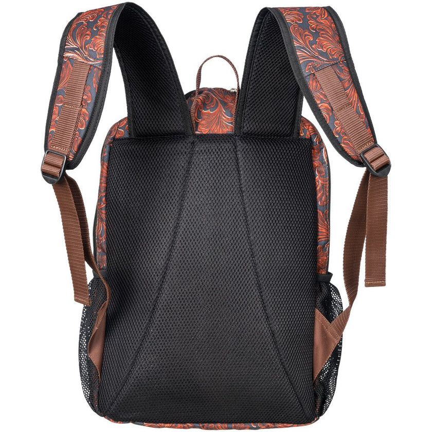 Tough1 Backpack in Prints back mesh and shoulder straps