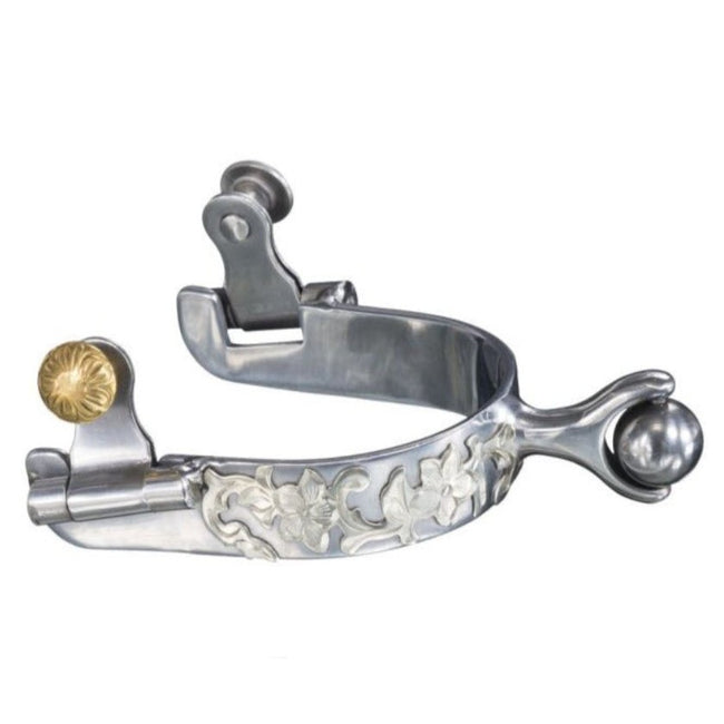 Tough1® Sweet Iron Roller Ball Spurs