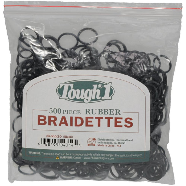 Tough1 Braidettes - 500/Pk Black