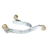 Tough1® Floral Embossed Roper Spur back detail