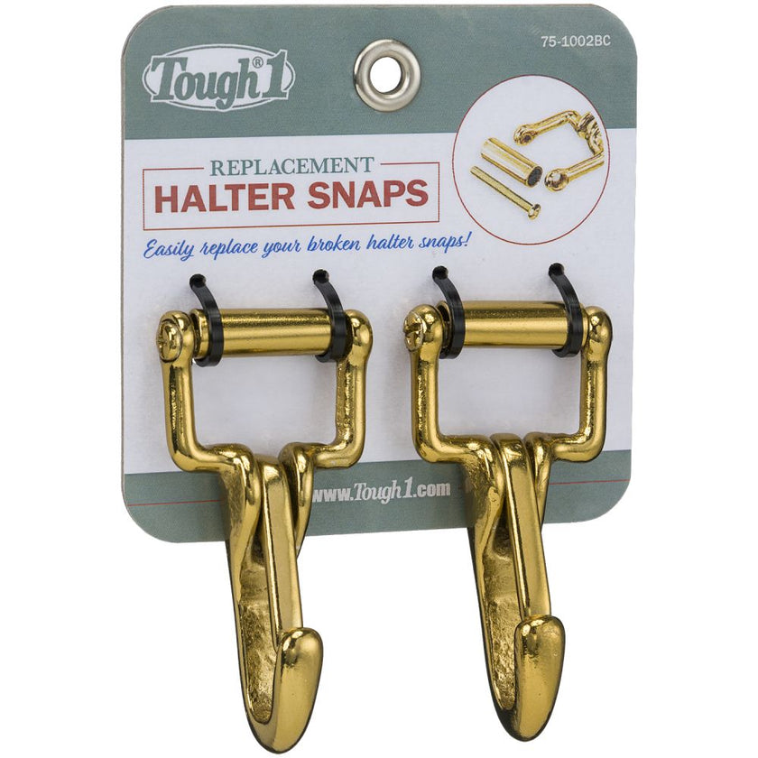 Tough1® Halter Replacement Snaps BP - 2 Pack Brass-Plated