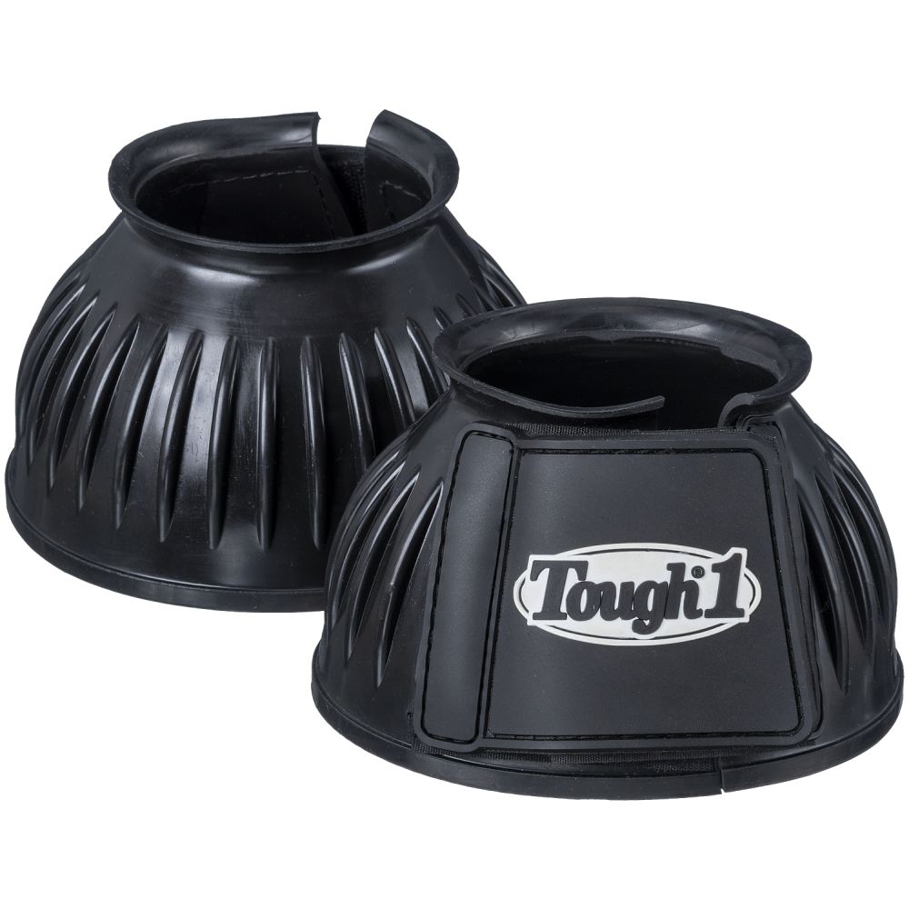 Tough1® Heavy Duty Double Lock Bell Boots Black