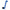 Blue horse-head-shape on the handle of a hoof pick / brush combination tool for cleaning a horse's hoof.