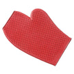 Tough1 Rubber Grooming Glove red