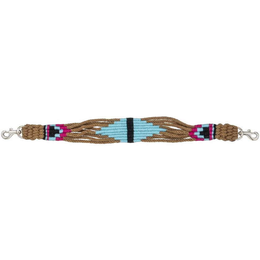 Tough1® Wool String Wither Strap in colors Tan, Magenta, Turquoise and Black