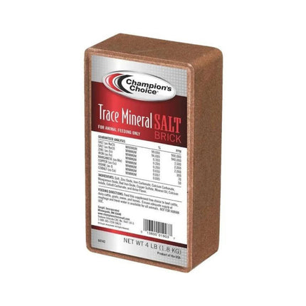 Trace Mineral Brown Salt Block