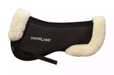 Trifecta half pad with Sheepskin Rolls in natural