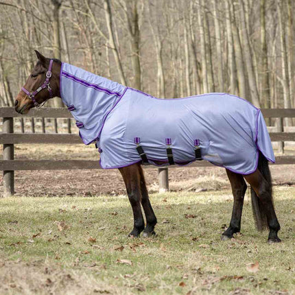 TuffRider Comfy Plus Combo Neck Fly Sheet Purple