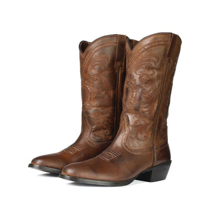 TuffRider® Daisey Ladies Western Boot two boots side by side