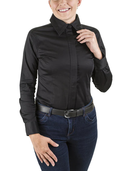 TuffRider Ladies Americana Western Shirt black