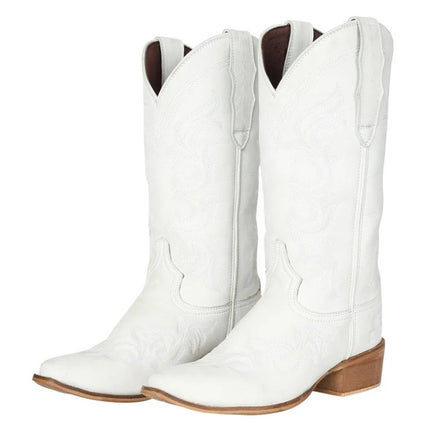 TuffRider® Women's Snip Toe Paris Embroidered Western Boots