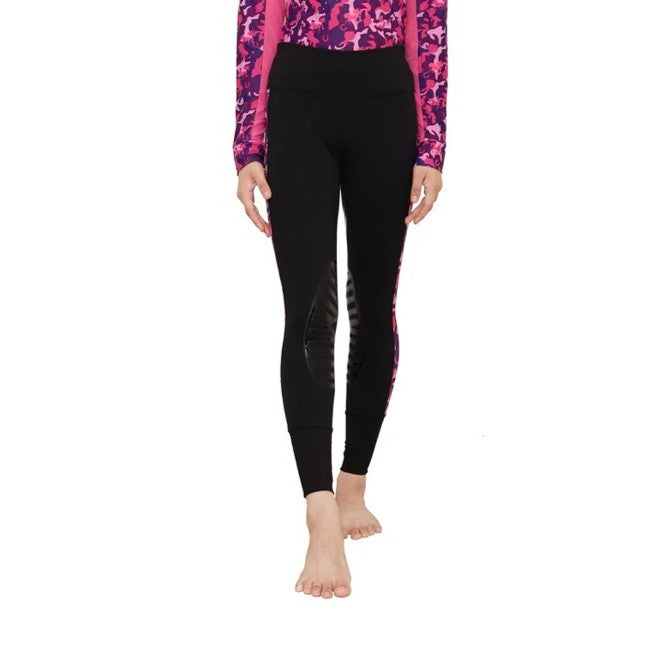TuffRider Children's Camo Print Tights