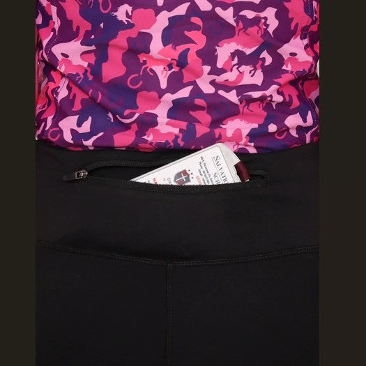 TuffRider Children's Camo Print Tights