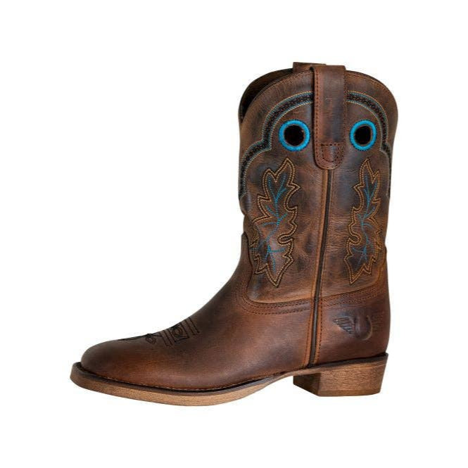 TuffRider® Children's Rushmore Square Toe Western Boot side view