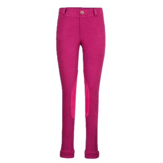 TuffRider® Kid's Starter Low-Rise Pull-On Jodhpurs Hot Pink