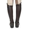 TuffRider® Ladies Derby Leather Half Chaps Mocha Back view