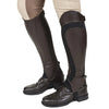 TuffRider® Ladies Derby Leather Half Chaps Mocha side view