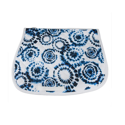 TuffRider® Printed All Purpose Saddle pad Tie Dye pattern