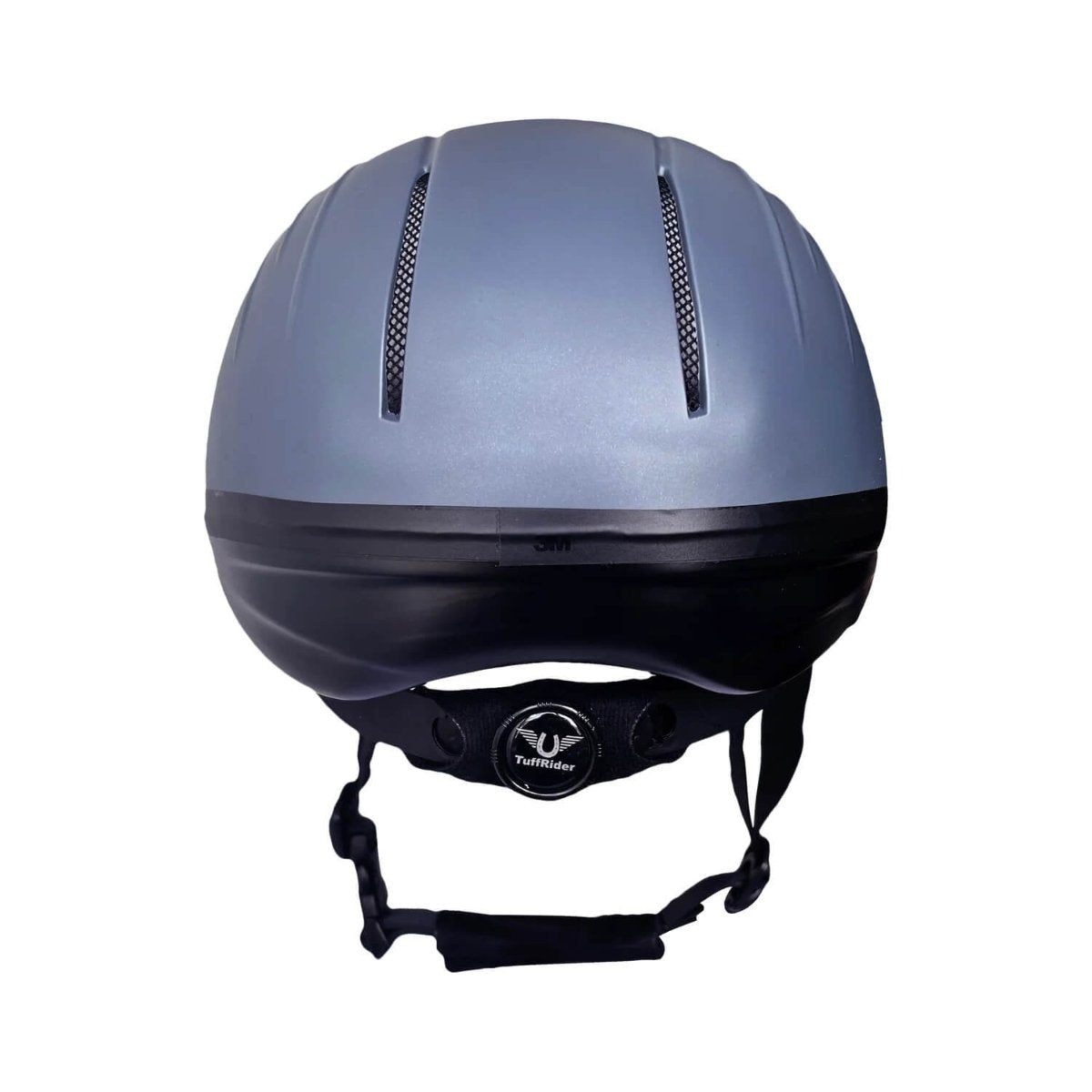 TuffRider® Starter Basic Horseback Riding Helmet grey back view