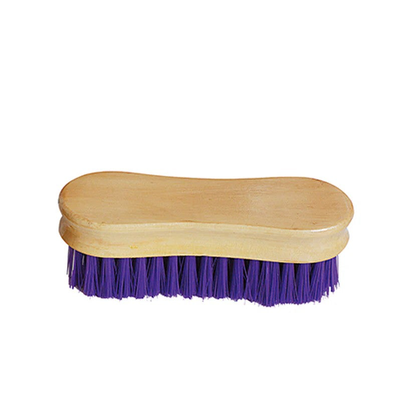 TuffRider® Stiff Face Brush with Purple bristles