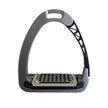 Equestrian TuffRider® Tech Safety Stirrups with dark grey metallic finish 
