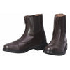 TuffRider® Women's Starter Synthetic Leather Front Zipper Paddock Boots Brown Pair